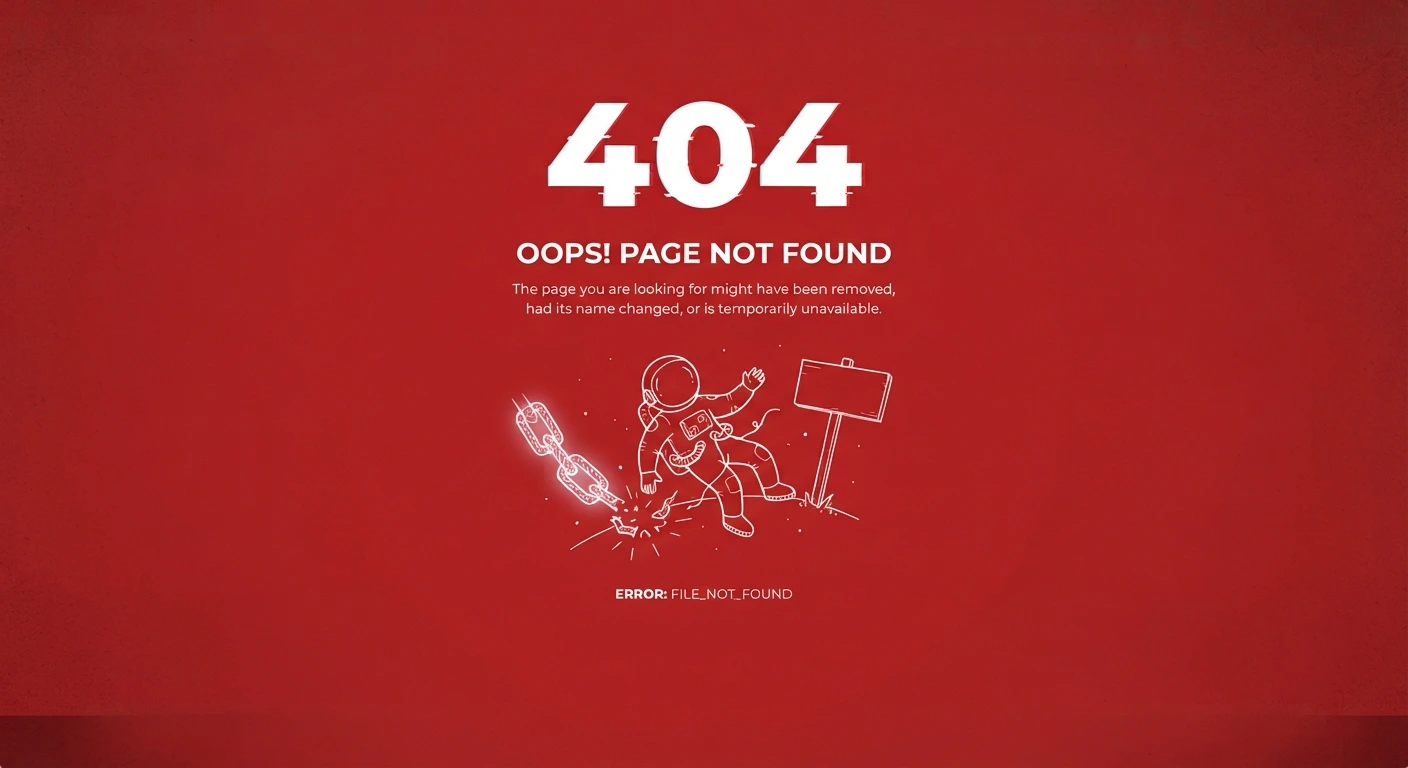 404 ERROR PAGE